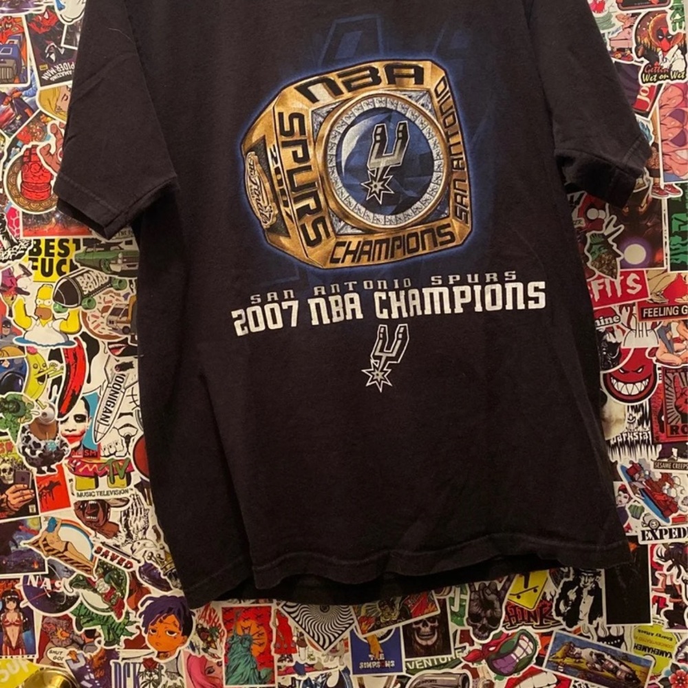 Vintage 2007 Spurs champs